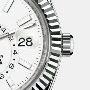 Rolex Sky-Dweller 42mm, Oystersteel and 18k White Gold, Ref# 326934-0002 1:1