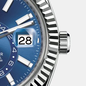 Rolex Sky-Dweller 42mm, Oystersteel and 18k White Gold, Ref# 326934-0003 1:1