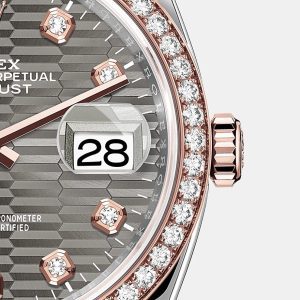 Rolex Datejust 36mm, Oystersteel and 18k Everose Gold, Ref# 126281rbr-0029 1:1