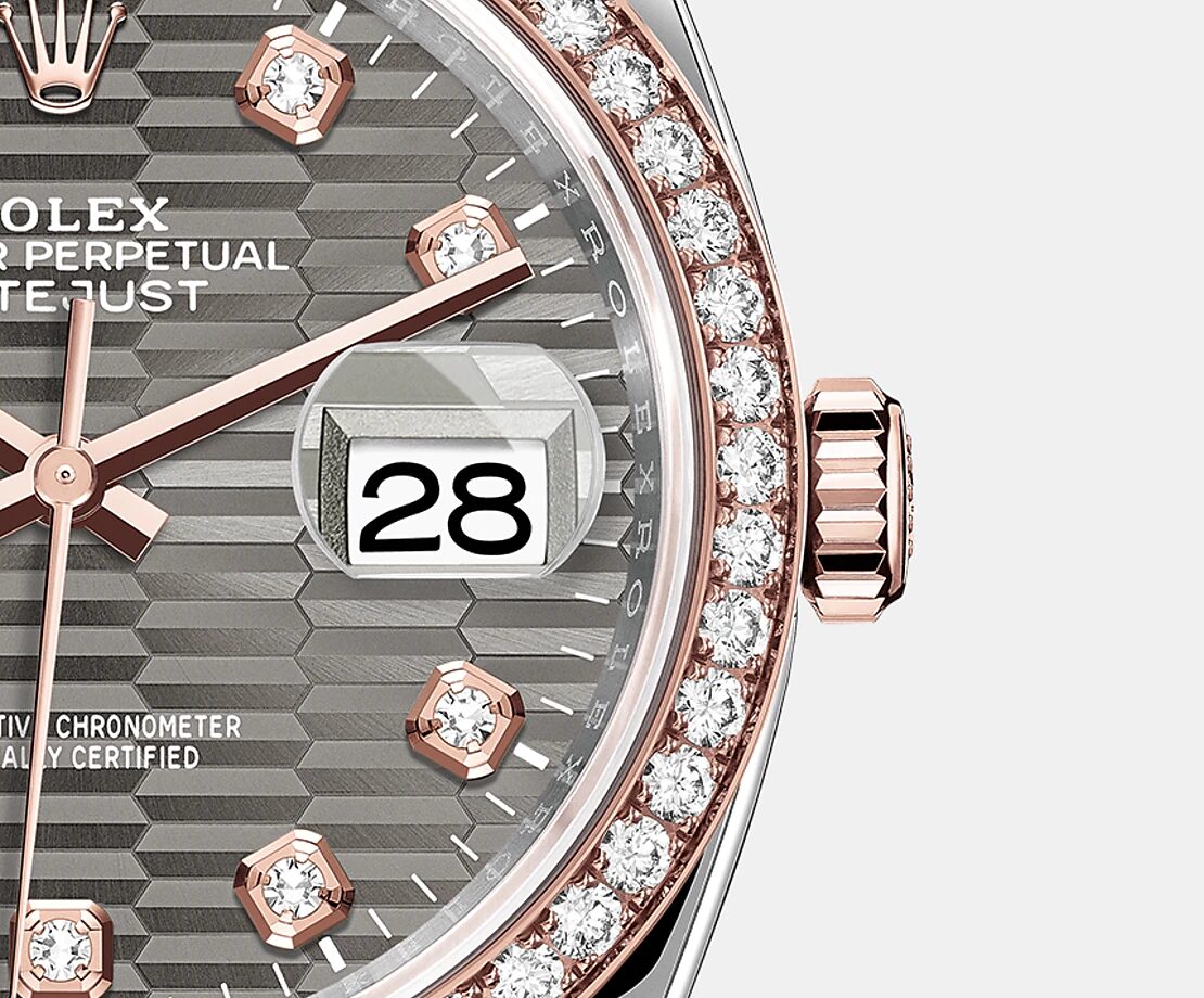 Rolex Datejust 36mm, Oystersteel and 18k Everose Gold, Ref# 126281rbr-0029 1:1