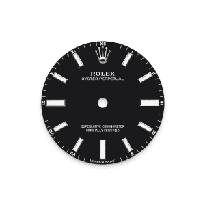 Unworn 2025, Rolex Oyster Perpetual, Oystersteel, 34mm, Black dial, Domed Oyster, Ref# 124200-0010, box and papers 1:1