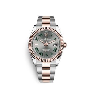 Rolex Datejust 41, 18k Everose Gold and Stainless Steel, 41mm, Ref# 126331-0015 1:1