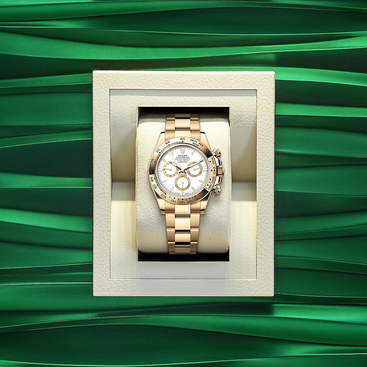 Rolex Cosmograph Daytona 40mm, 18k Yellow Gold, Ref# 126508-0001 1:1