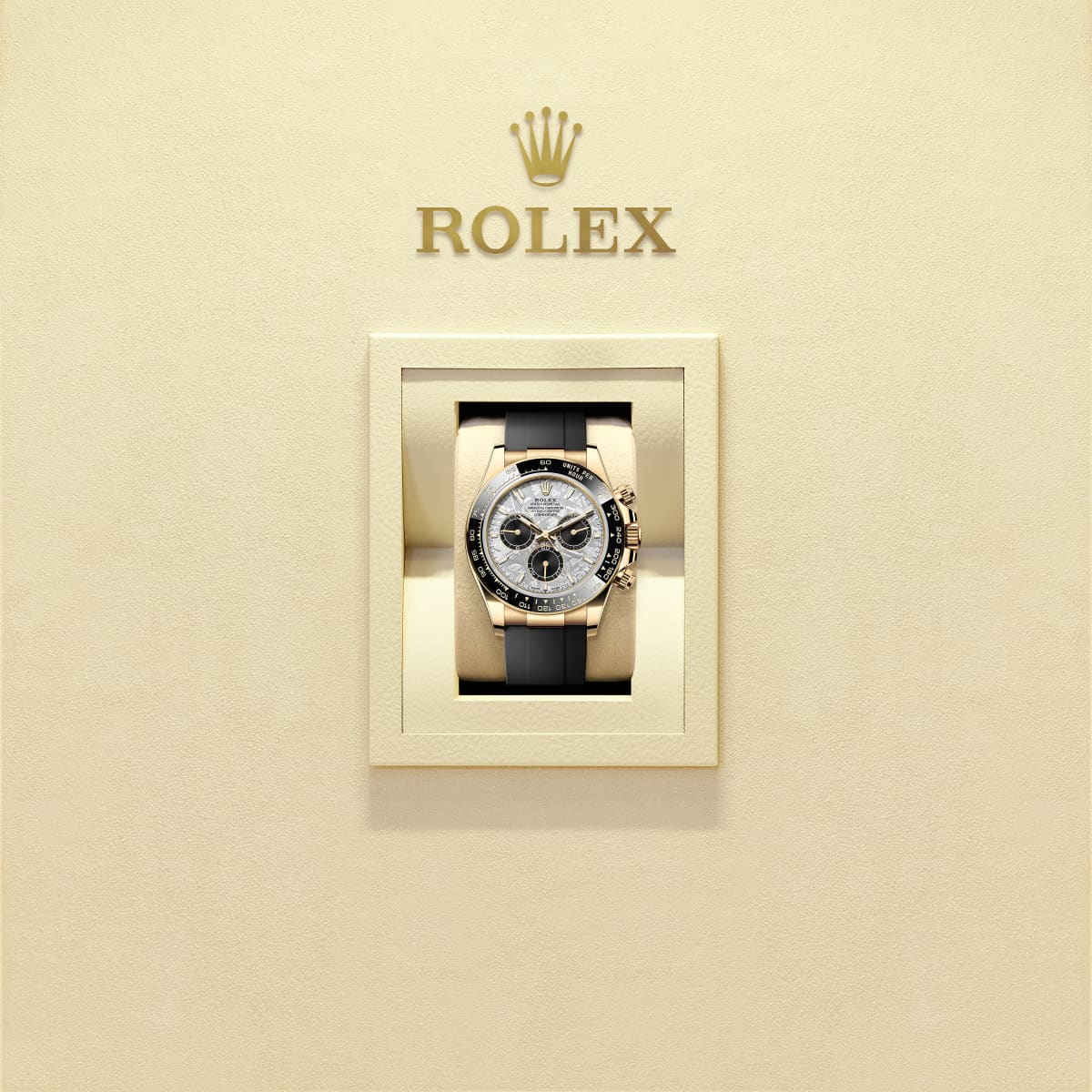 Unworn 2025, Rolex Cosmograph Daytona 40mm, 18k Yellow Gold, Ref# 126518ln-0016, box & papers 1:1