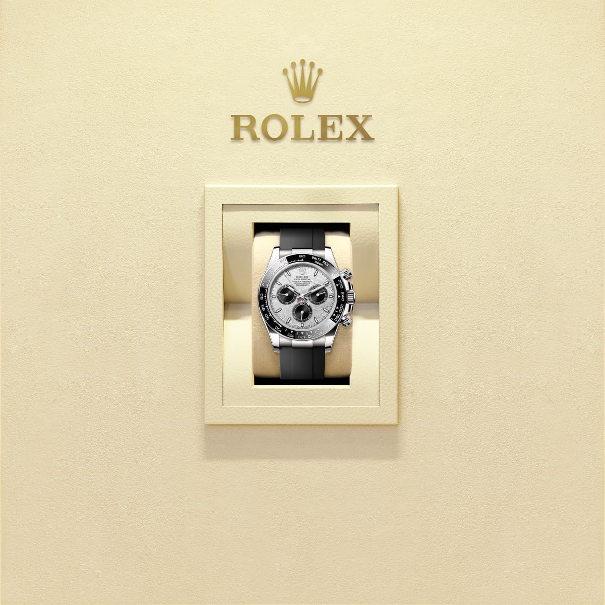 Unworn 2025, Rolex Cosmograph Daytona 40mm, 18k White Gold, Ref# 126519ln-0007, box & papers 1:1