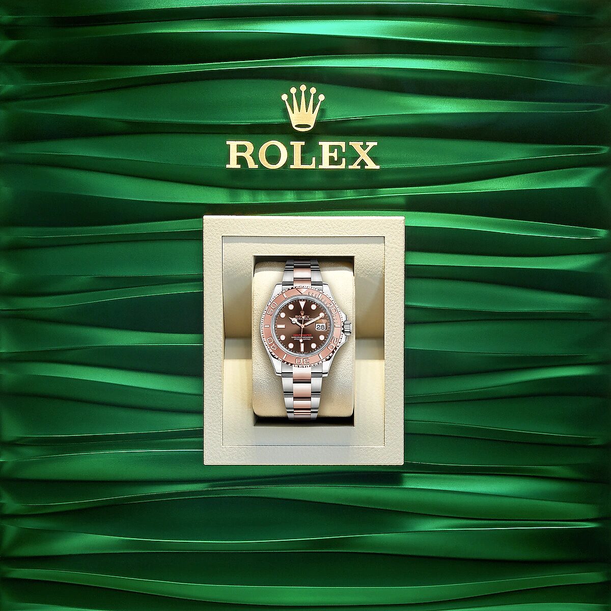 Rolex Yacht-Master 40, Stainless Steel and 18k Everose Gold, 40mm, Ref# 126621-0001 1:1