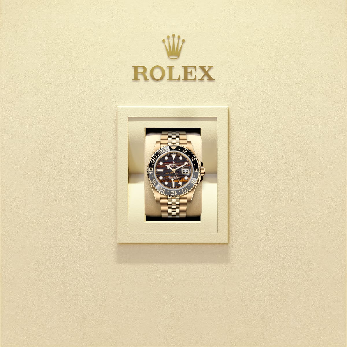 Unworn 2025, Rolex GMT-Master II, 18k Yellow Gold, 40mm, Ref# 126718grnr-0002, box & papers 1:1