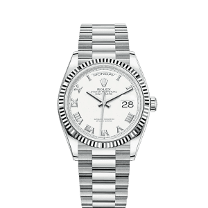 Rolex Day-Date, 36mm, Platinum, Ref# 128236-0007 1:1
