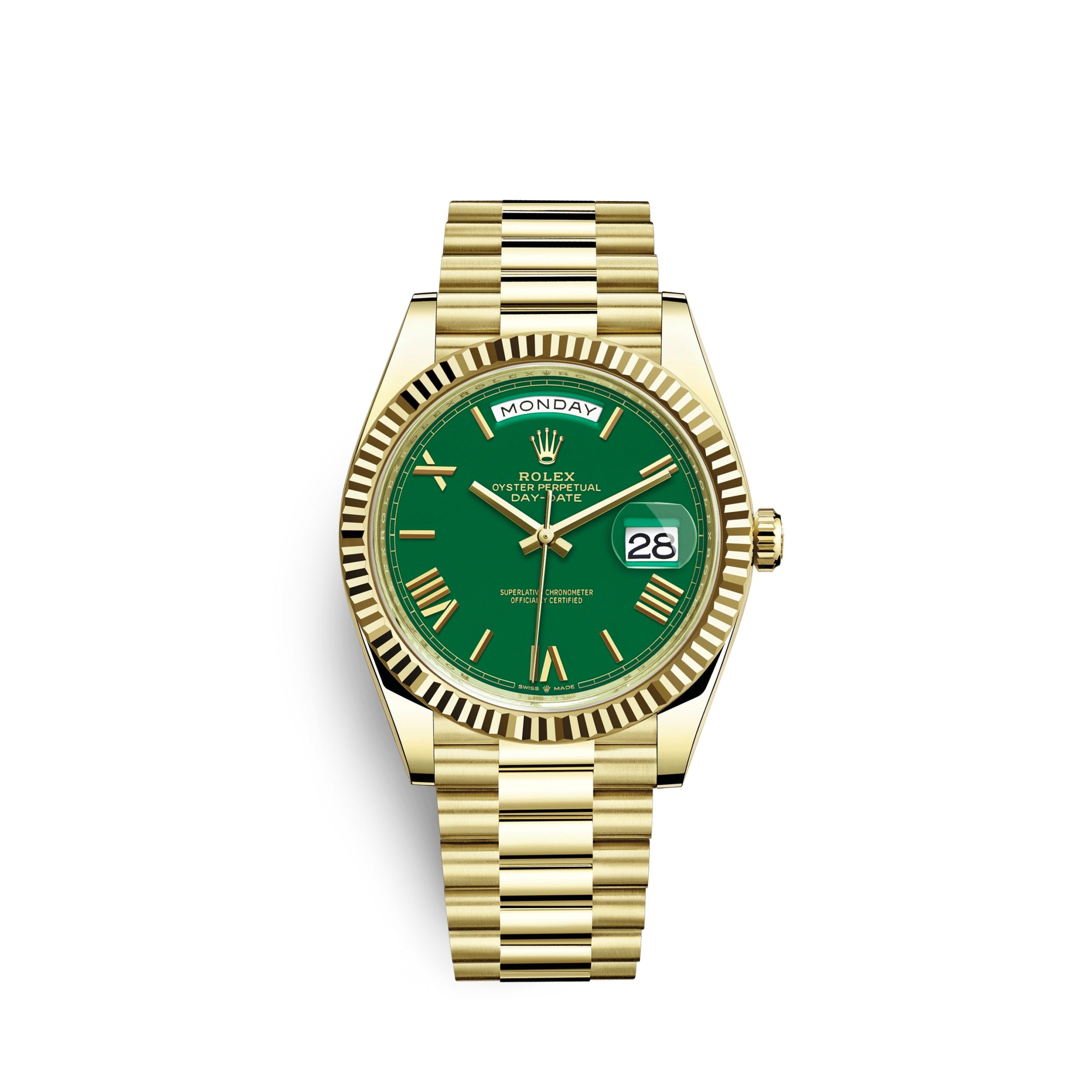 Rolex Day-Date 40mm, 18k Yellow Gold, Ref# 228238-0061 1:1