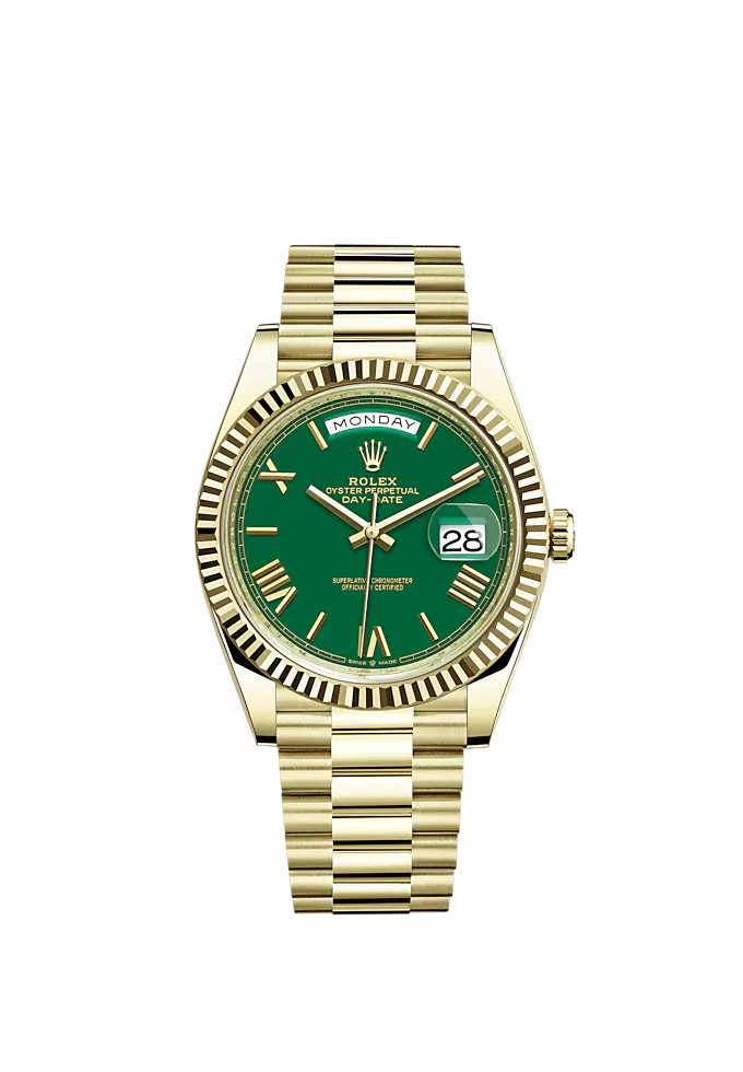 Rolex Day-Date 40mm, 18k Yellow Gold, Ref# 228238-0061 1:1