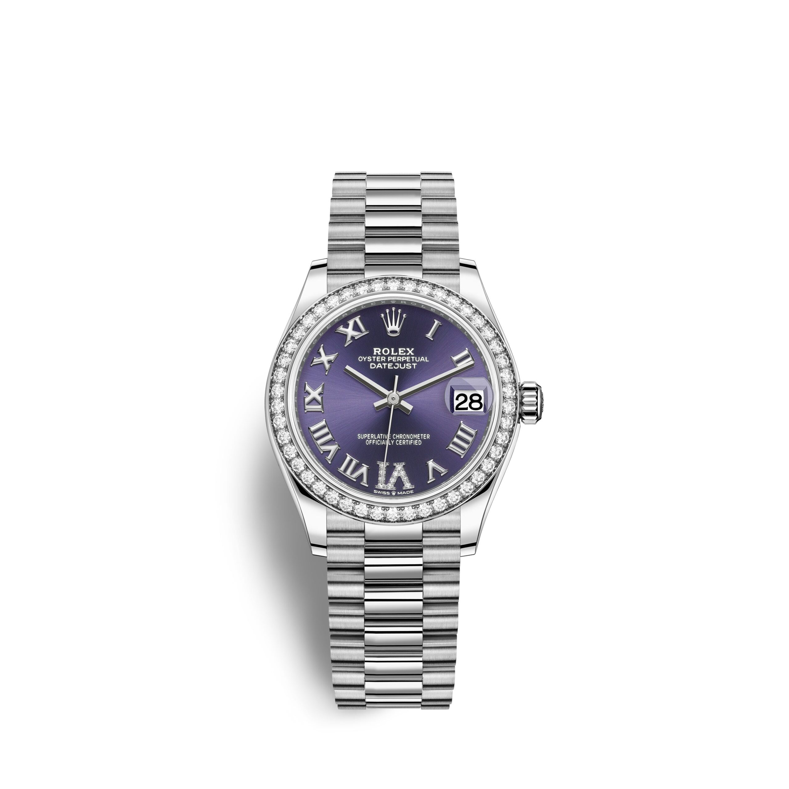 Rolex Datejust 31, 18kt White Gold, Ref# 278289RBR-0019 1:1