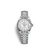 Rolex Lady-Datejust 28, Oystersteel and 18k White Gold, Ref# 279174-0019 1:1