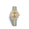 Rolex Lady-Datejust 28, Oystersteel and 18k Yellow Gold, Ref# 279383RBR-0009 1:1