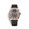 Rolex Sky-Dweller 42mm, 18k Everose Gold, Oysterflex, Ref# 326235-0006 1:1