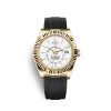 Rolex Sky-Dweller 42mm, 18k Yellow Gold, Oysterflex Ref# 326238-0006 1:1