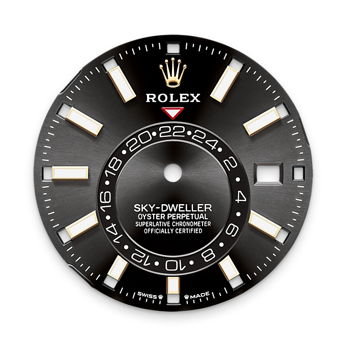Rolex Sky-Dweller, 42mm, Oystersteel and 18k Yellow Gold, Black, Oyster, Ref# 336933-0003 1:1