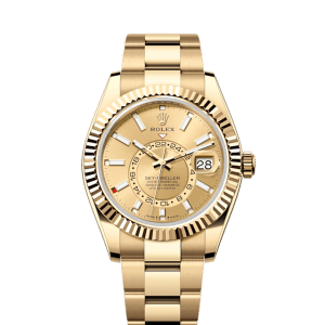 Rolex Sky-Dweller, 42mm, 18k Yellow Gold, Ref# 336938-0001 1:1