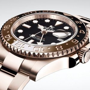 Rolex GMT-Master II Rootbeer, 18k Everose gold, 40mm, Ref# 126715chnr-0001 1:1