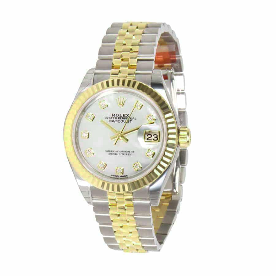 Rolex Lady-Datejust 279173 Silver Diamond Dial Deluxe Edition 1:1