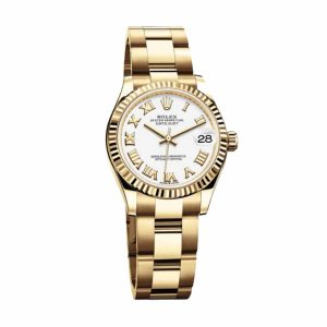 Rolex Datejust 278278 Yellow Gold Fluted Bezel Top 1:1