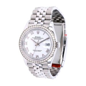 Rolex Datejust 126284RBR “White Roman Dial” Ultra Luxury 1:1