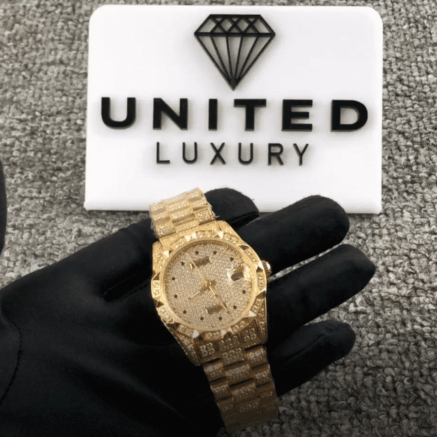 Rolex Cosmograph Daytona 116508 “Iced Out” Top Tier Edition 1:1