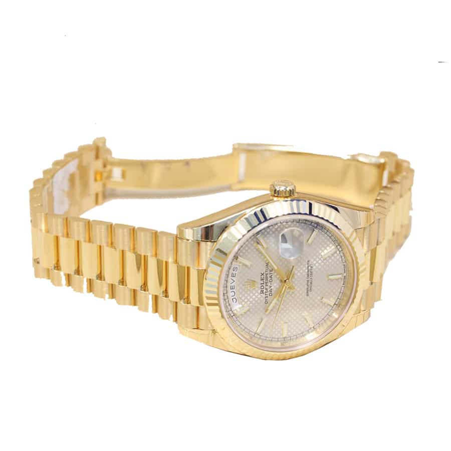 Rolex Day-Date 228238-0004 “Diagonal Silver” Premium 1:1