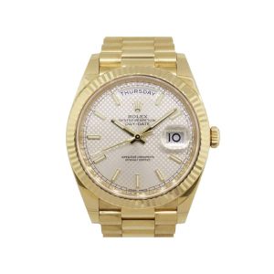 Rolex Day-Date 228238-0004 “Diagonal Silver” Premium 1:1