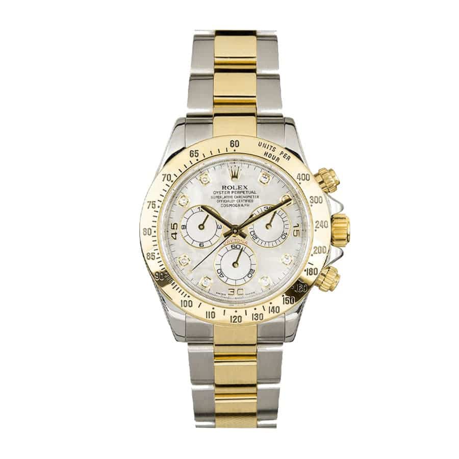 Rolex Daytona Two-Tone 116523 “White Dial” Authentic Super 1:1