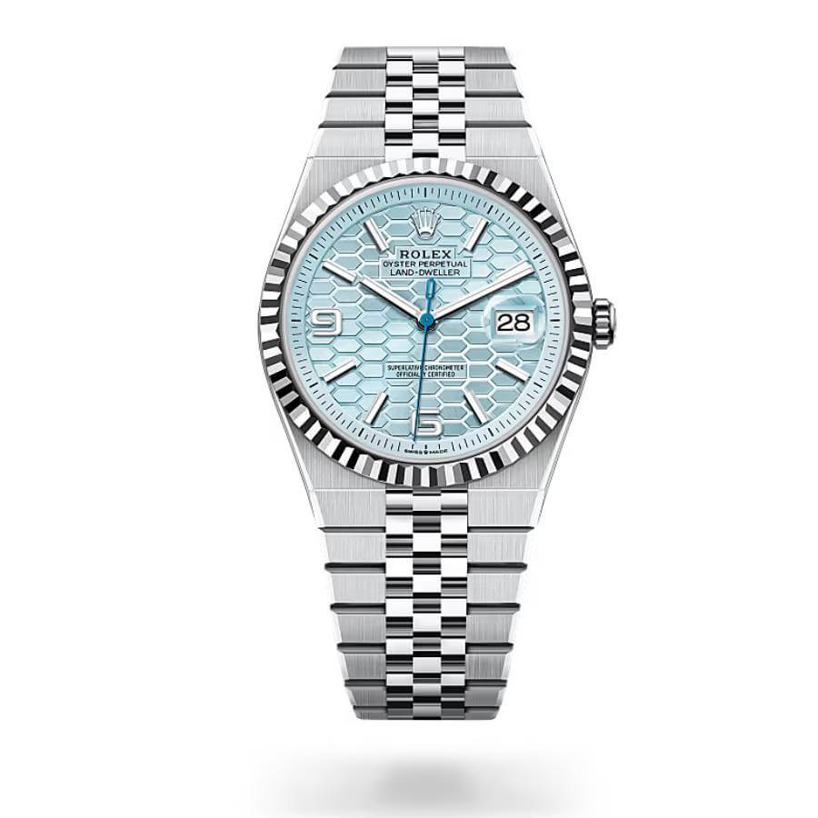 Rolex Land Dweller Blue Dial 127336 Authentic 1:1