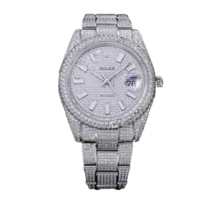 Rolex Datejust 116334 “Iced Out” Near Original 1:1