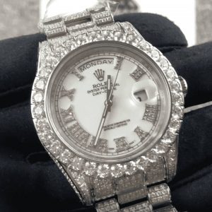 Rolex Day-Date II Diamond-Set Timepiece 218239 True 1:1