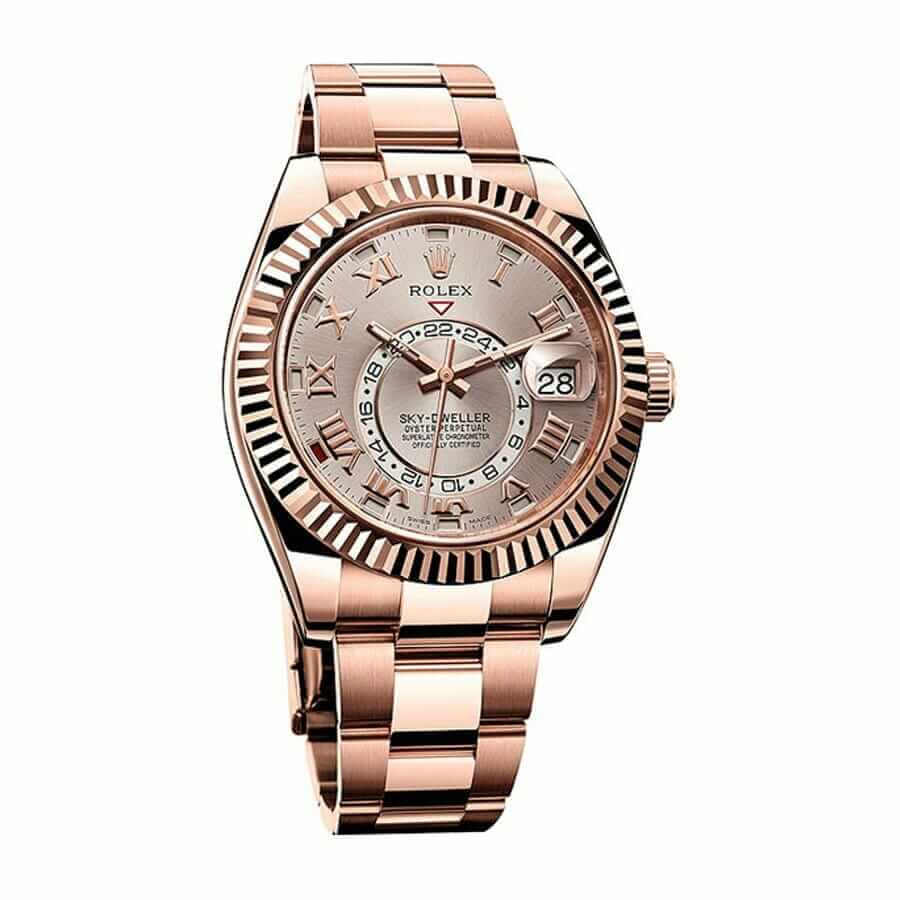 Rolex Sky-Dweller 326935 “Everose Gold” Handcrafted Edition 1:1