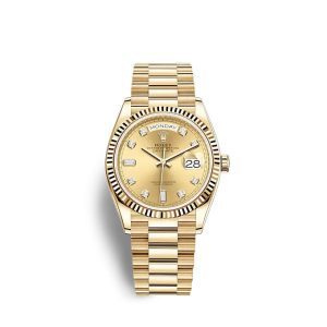 Rolex Day-Date 36 Yellow gold, Ref# 128238-0008 1:1