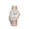 Rolex Day-Date 36 Everose gold Ref# 128345RBR-0028 1:1